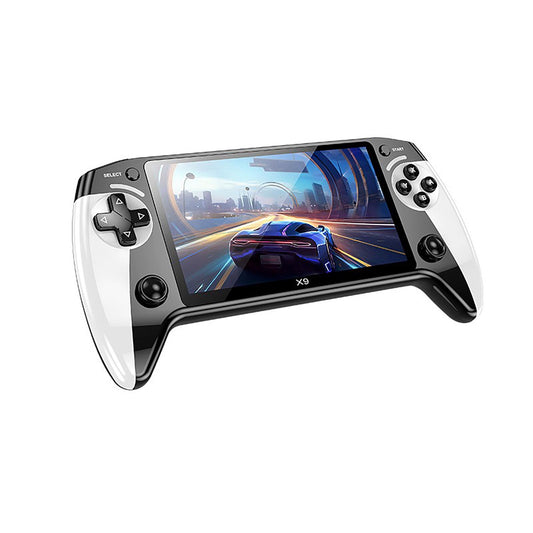 2025 X9 Handheld Game Console, 5.5'' HD Display Retro Gaming Console with 10 Emulators, Built-in 3000 Classic Games, Supports TV Output, Portable Video Game Player for Kids & Adults